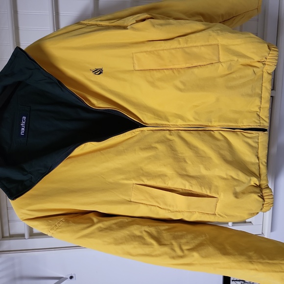 Reversible men's Nautica size large coat - Picture 3 of 5
